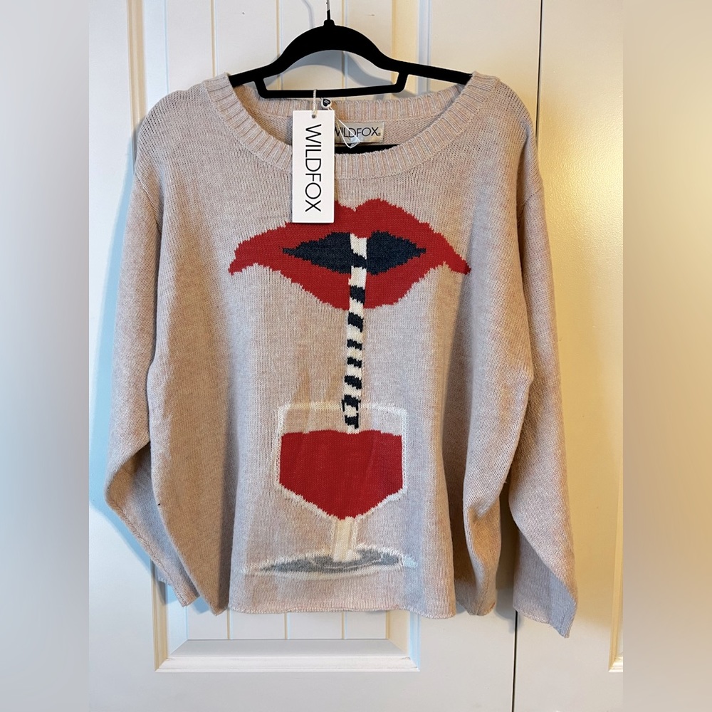NWT Wildfox oversized Sweater